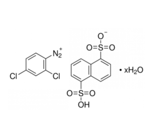 2,4-Дихлорбензолдиазония 1,5-гидрат нафталиндисульфонат, 97%, Alfa Aesar, 1 г