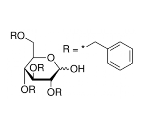 2,3,4,6-тетра-О-бензил-D-глюкопиранозы, 98 +%, Alfa Aesar, 1г