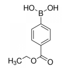 4-этоксикарбонилфенилборная кислота, 97%, Acros Organics, 1г