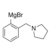 [2-(1-пирролидинилметил)фенил]магния бромид, 0.25M р-р в THF, AcroSeал®, Acros Organics, 50мл