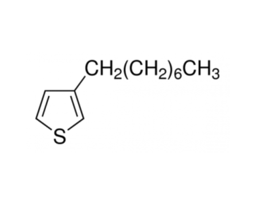 3-октилтиофен, 97%, Acros Organics, 10г