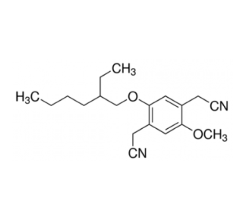 2 - (2-этилгексилокси) -5-метокси-1,4-бензолдиацетонитрил, 98%, Alfa Aesar, 5 г