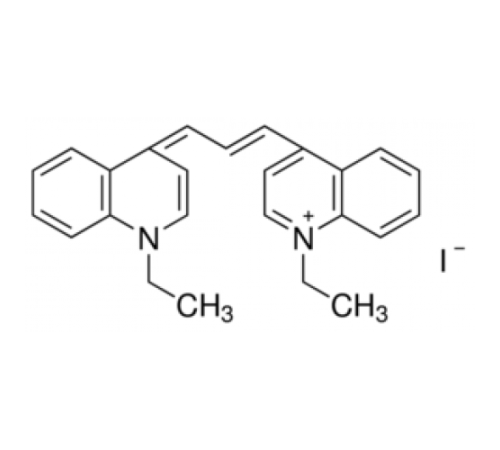 1,1 '-диэтил-4,4'-карбоцианинового йодид, 96%, Alfa Aesar, 250 мг