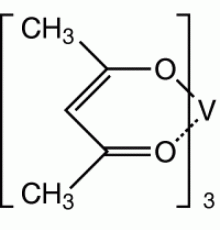 Ванадий (III) 2,4-пентандионат, как правило, 97%, Alfa Aesar, 100 г