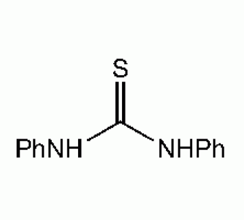 Тиокарбанилид, 98%, Acros Organics, 500г