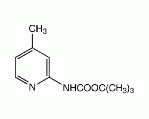 2 - (Boc-амино) -4-метилпиридин, 97%, Alfa Aesar, 250 мг
