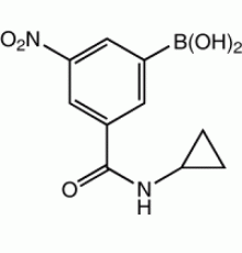 3-циклопропилкарбамоил-5-нитробензолбороновая кислота, 98%, Alfa Aesar, 250 мг