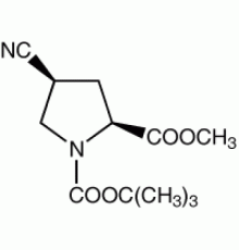 цис-N-Вос-4-циано-L-пролина, 97%, Alfa Aesar, 1г