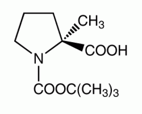 N-Boc-2-метил-L-пролина, 97%, Alfa Aesar, 250 мг