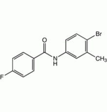 N- (4-Бром-3-метилфенил) -4-фторбензамид, 97%, Alfa Aesar, 100 мг