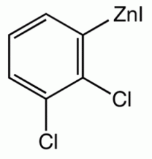 2,3-Дихлорфенилцинк йодида, 0,5 М в ТГФ, упакованы в атмосфере аргона в закрывающемся ChemSeal ^ т бутылки, Alfa Aesar, 50 мл