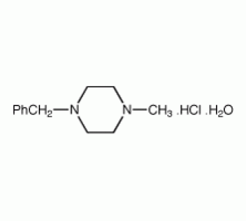 1-Бензил-4-метилпиперазин моногидрат гидрохлорида, 98%, Alfa Aesar, 10 г