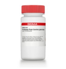 Протеаза из поджелудочной железы крупного рогатого скота Тип I, 5 Единиц / мг твердого вещества Sigma P4630