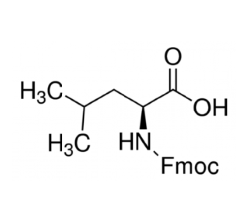 Купить N-Fmoc-L-лейцин, 98%, Alfa Aesar, 25 г