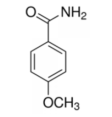 4-метоксибензамид, 97%, Acros Organics, 25г