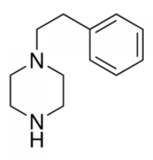 1 - (2-фенилэтил) пиперазин, 98%, Alfa Aesar, 250 г