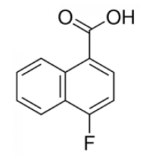 4-фтор-1-нафтой кислоты, 97%, Alfa Aesar, 1г