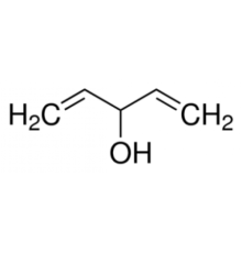 1,4-пентадиен-3-ол, 98%, стаб., Acros Organics, 25г
