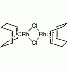 Хлор(1,5-циклооктадиен)родия(I) димер, мин. 40.8% Rh, Acros Organics, 5г