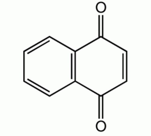 1,4-нафтохинона, 97 +% (сухого веса.), Продолжение следует. до 5% воды, Alfa Aesar, 500 г