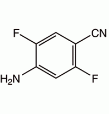 4-Амино-2,5-дифторбензонитрил, 96%, Alfa Aesar, 1г