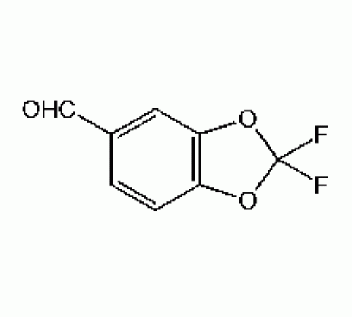2,2-дифтор-1, 3-бензодиоксол-5-карбоксальдегида, 97%, Alfa Aesar, 1г