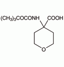 4-N-BOC-амино-4-карбокситетрагидропиран, 95%, Acros Organics, 10г
