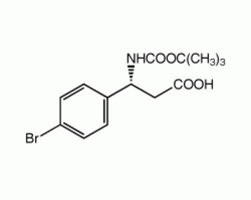 (R) -3 - (Boc-амино) -3 - (4-бромфенил) пропионовой кислоты, 95%, Alfa Aesar, 5 г