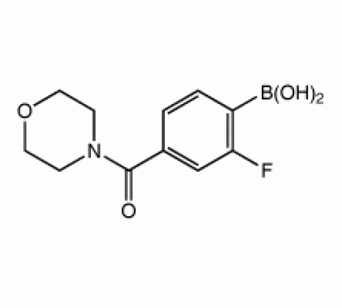 2-Фтор-4- (4-морфолинилкарбонил) бензолбороновой кислоты, 97%, Alfa Aesar, 1г