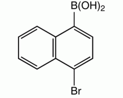 4-бромнафталин-1-бороновой кислоты, 97%, Alfa Aesar, 1г