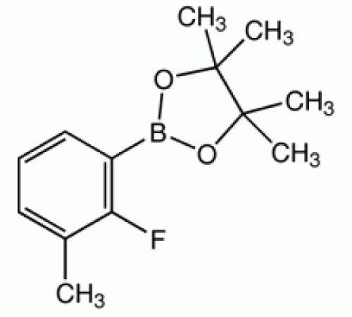 Купить 2-Фтор-4-формилфенил-3-метил-бороновой кислоты пинакон, 97%, Alfa Aesar, 1 г