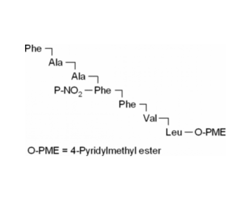 Сложный эфир Phe-Ala-Ala-Phe (4-NO2βPhe-Val-Leu (4-пиридилметил) 94% (ВЭЖХ) Sigma 77431