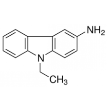 3-амино-9-этилкарбaзол, 90%, техн., Acros Organics, 5г