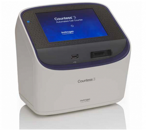 Купить Счетчик и анализатор жизнеспособности клеток, 4-60 мкм, Countess 3 Automated Cell Counter, Thermo FS