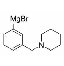 [3-(1-пиперидинилметил)фенил]магния бромид, 0.25M р-р в THF, AcroSeал®, Acros Organics, 50мл