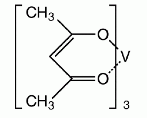 Ванадий (III) 2,4-пентандионат, как правило, 97%, Alfa Aesar, 5 г