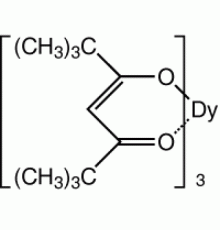 Трис (2,2,6,6-тетраметил-3,5-гептандионато) диспрозий (III), 98%, 0, Alfa Aesar, 5 г