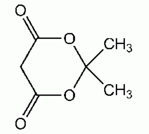 2,2-диметил-1,3-диоксан-4,6-дион, 98%, Acros Organics, 500г