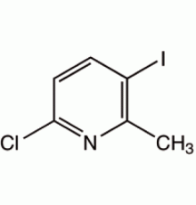 6-Хлор-3-йод-2-метилпиридин, 95%, Alfa Aesar, 1 г