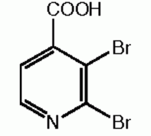 2,3-дибромпиридин-4-карбоновой кислоты, 97%, Alfa Aesar, 250 мг