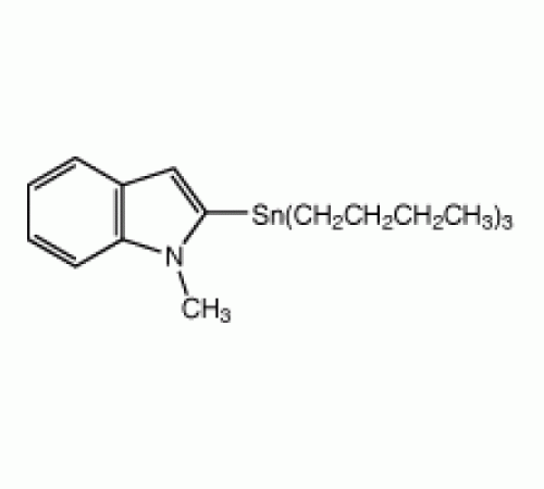1-Метил-2- (три-н-бутилстаннил) индол, 96%, Alfa Aesar, 1 г