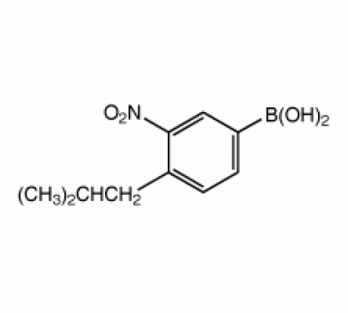 4-изобутил-3-нитробензолбороновая кислота, 97%, Alfa Aesar, 1 г