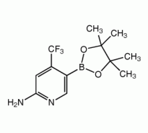Купить 2-Амино-4- (трифторметил) пиридин-5-бороновая кислоты пинакон, 95%, Alfa Aesar, 1г