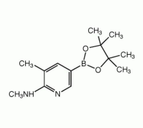 Купить 2-метиламино-3-метилпиридин-5-бороновая кислота пинакон, 96%, Alfa Aesar, 1г