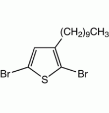 2,5-дибром-3-н-децилтиофен, 97%, Alfa Aesar, 5 г