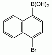 4-бромнафталин-1-бороновой кислоты, 97%, Alfa Aesar, 5 г