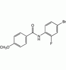 N- (4-бром-2-фторфенил) -4-метоксибензамид, 97%, Alfa Aesar, 1г