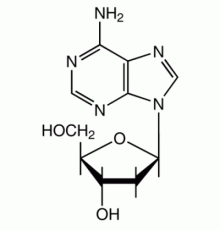 2'-дезоксиаденозин, 99%, Альфа Азар, 50 г