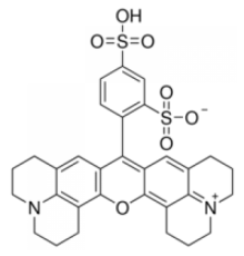 Сульфородамин 101 (свободн. кислота), 99%, pure, laser сорт, Acros Organics, 2.5г
