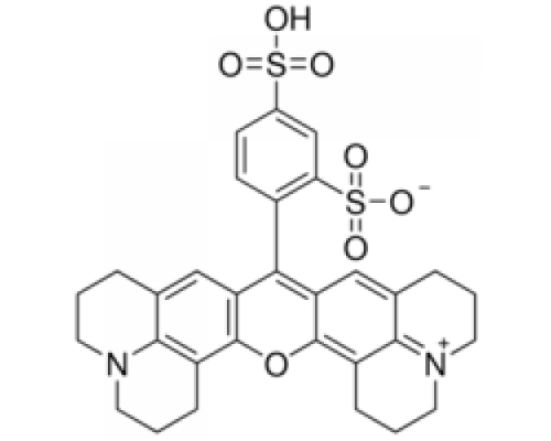 Сульфородамин 101 (свободн. кислота), 99%, pure, laser сорт, Acros Organics, 2.5г